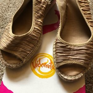Vidorreta brown espadrille size 38